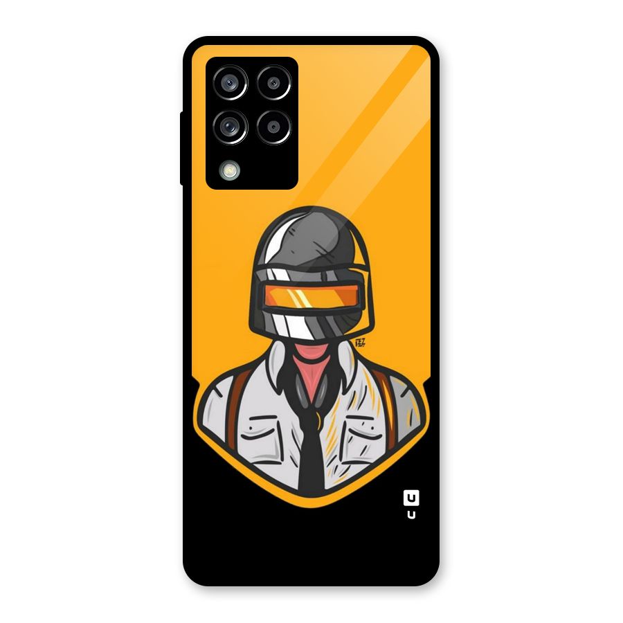 Game Lover Glass Back Case for Galaxy M53 5G