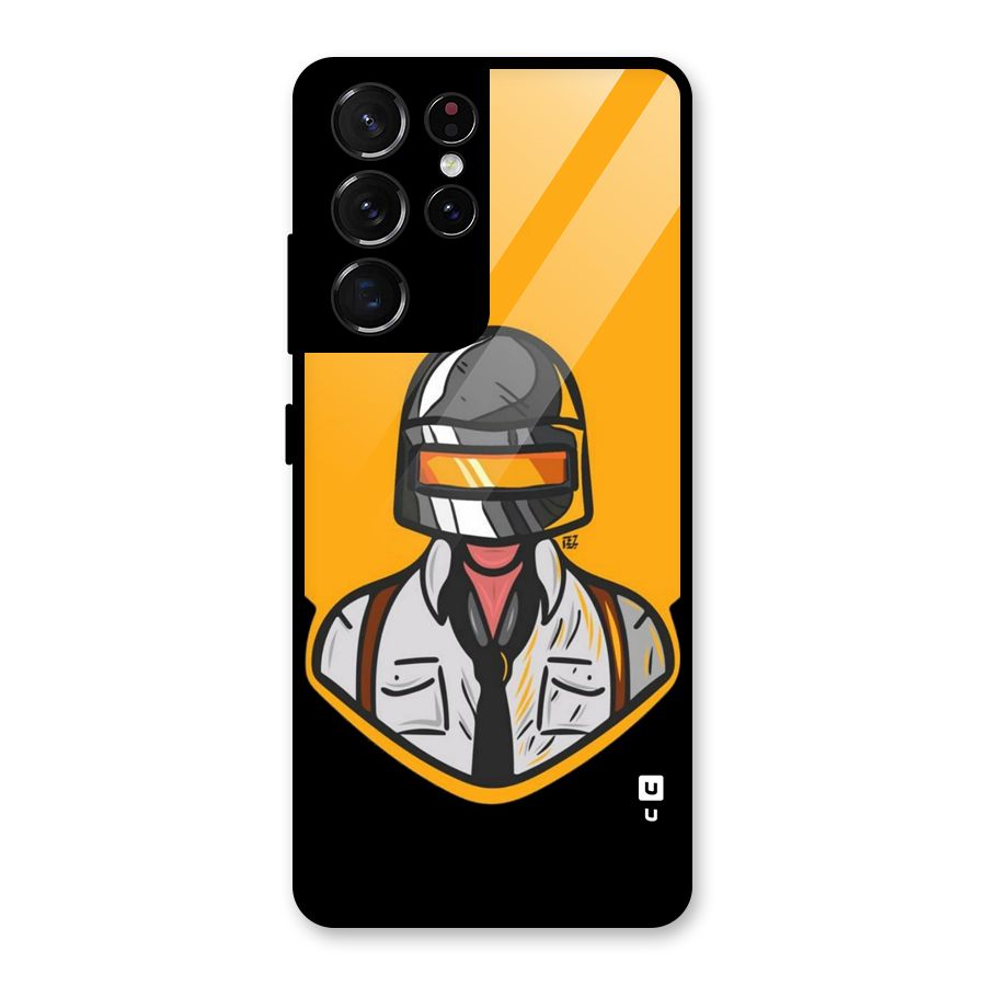 Game Lover Glass Back Case for Galaxy S21 Ultra 5G