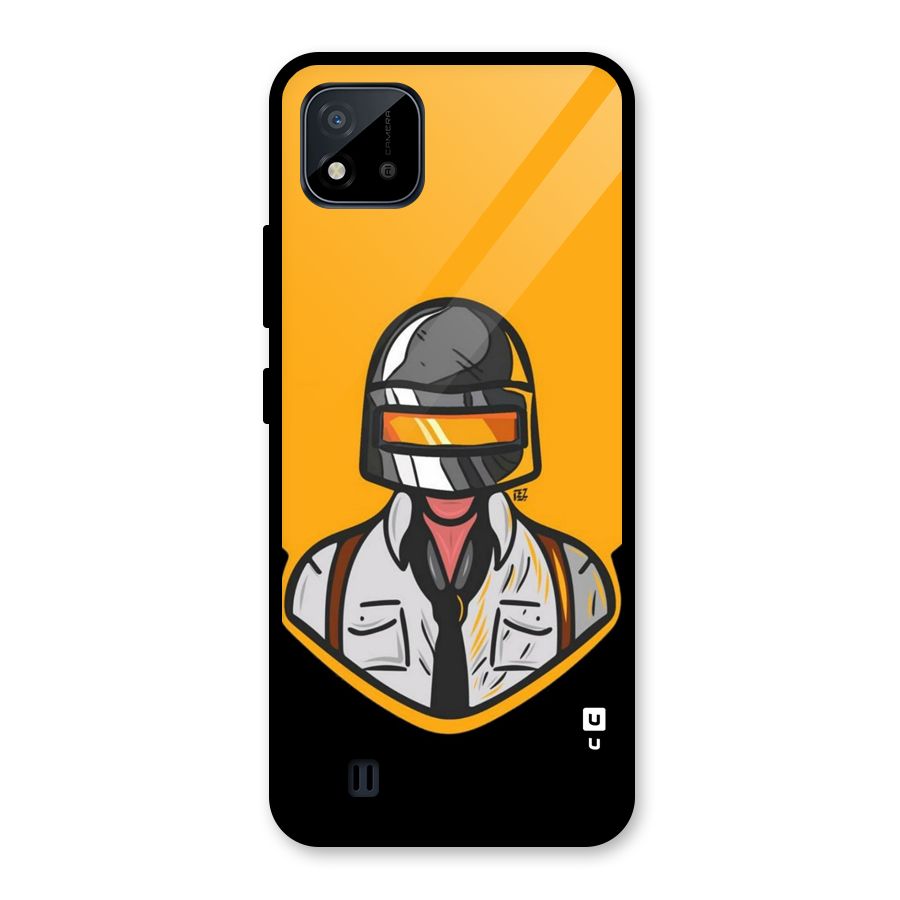Game Lover Glass Back Case for Realme C11 2021