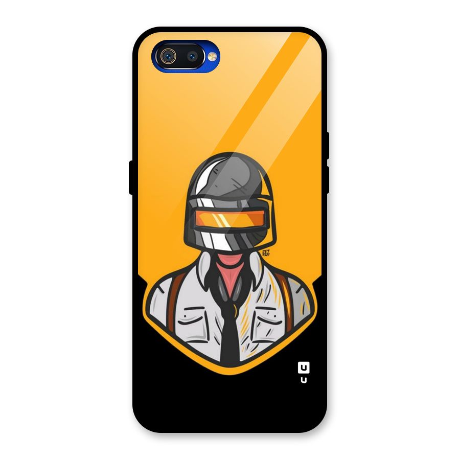 Game Lover Glass Back Case for Realme C2