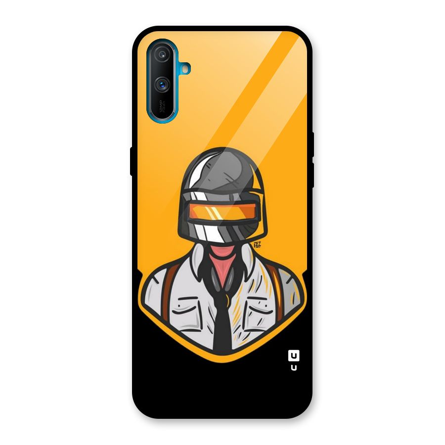 Game Lover Glass Back Case for Realme C3