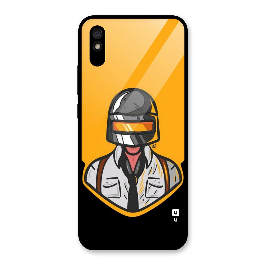 Game Lover Glass Back Case for Redmi 9A