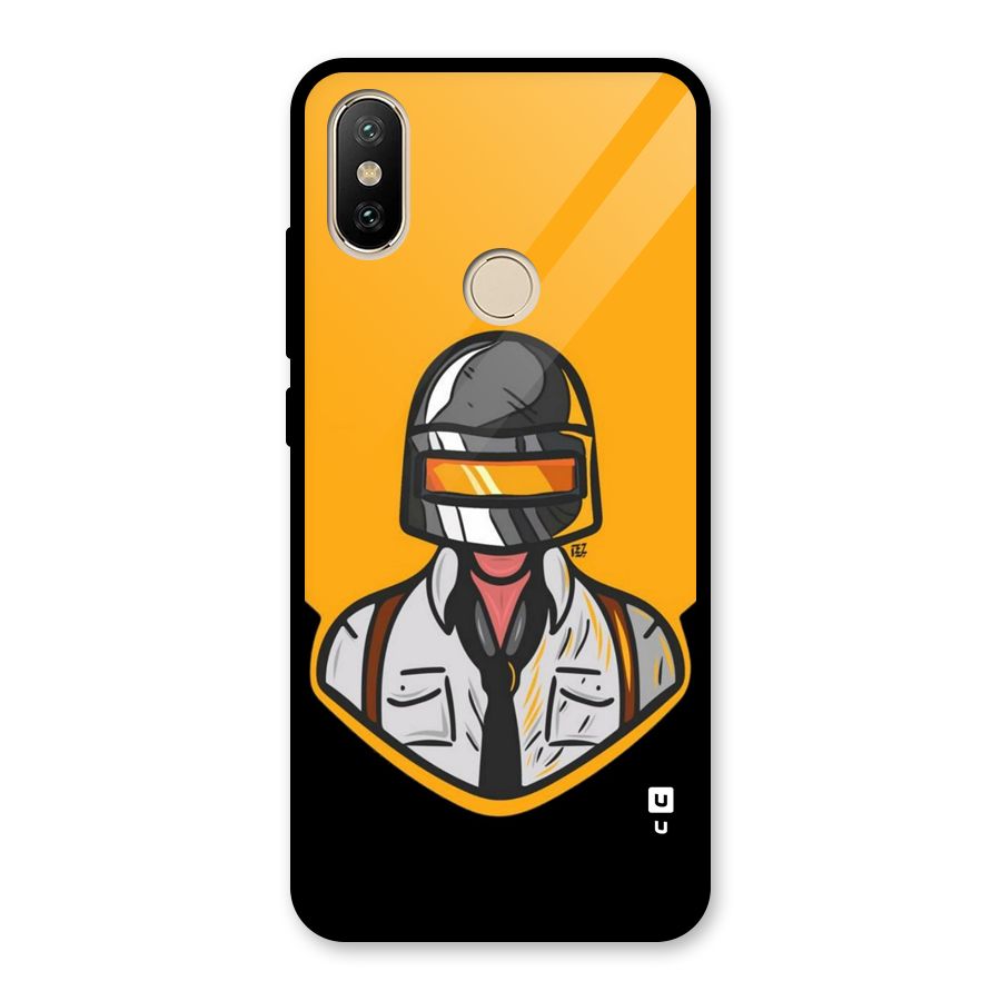 Game Lover Glass Back Case for Redmi A2