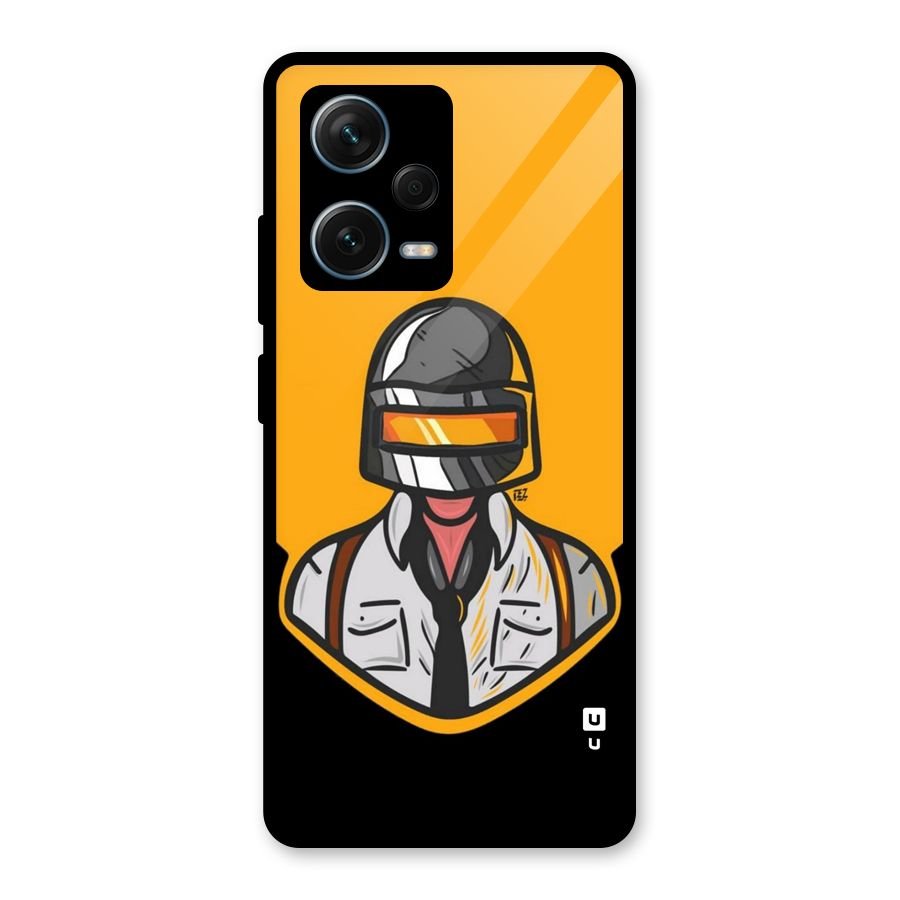 Game Lover Glass Back Case for Redmi Note 12 Pro Plus 5G