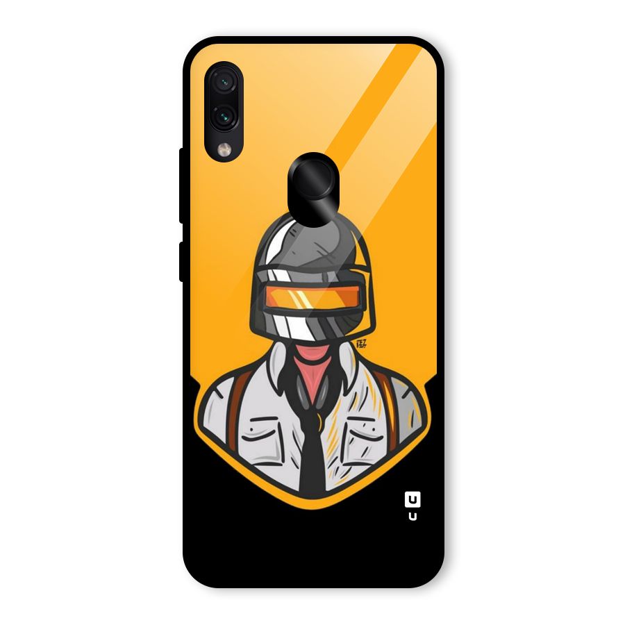 Game Lover Glass Back Case for Redmi Note 7 Pro