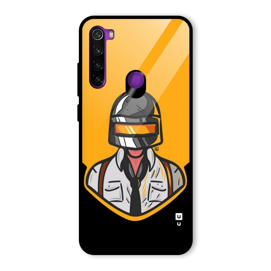 Game Lover Glass Back Case for Redmi Note 8