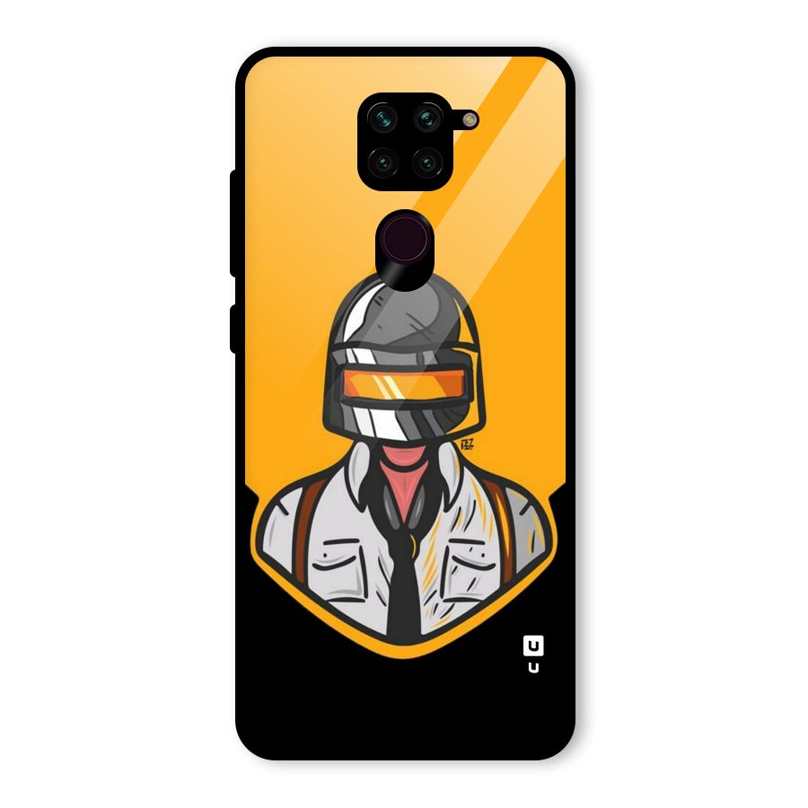 Game Lover Glass Back Case for Redmi Note 9