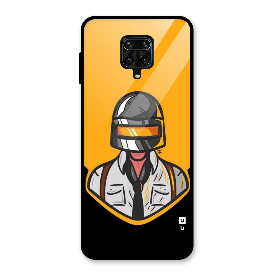 Game Lover Glass Back Case for Redmi Note 9 Pro