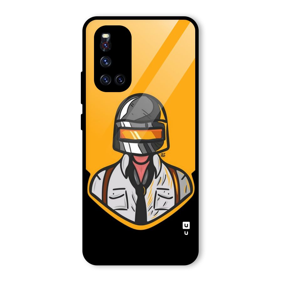 Game Lover Glass Back Case for Vivo V19