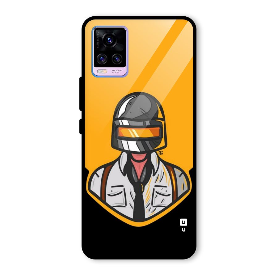 Game Lover Glass Back Case for Vivo V20 Pro