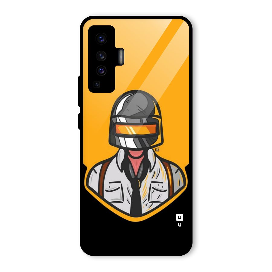 Game Lover Glass Back Case for Vivo X50