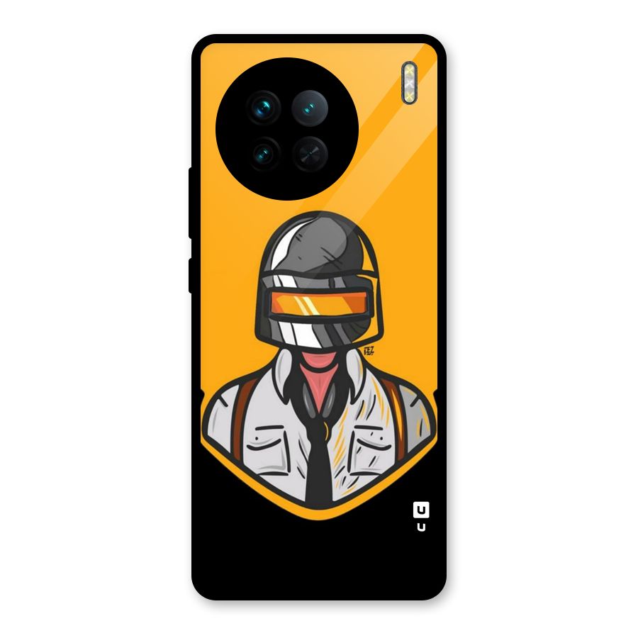 Game Lover Glass Back Case for Vivo X90