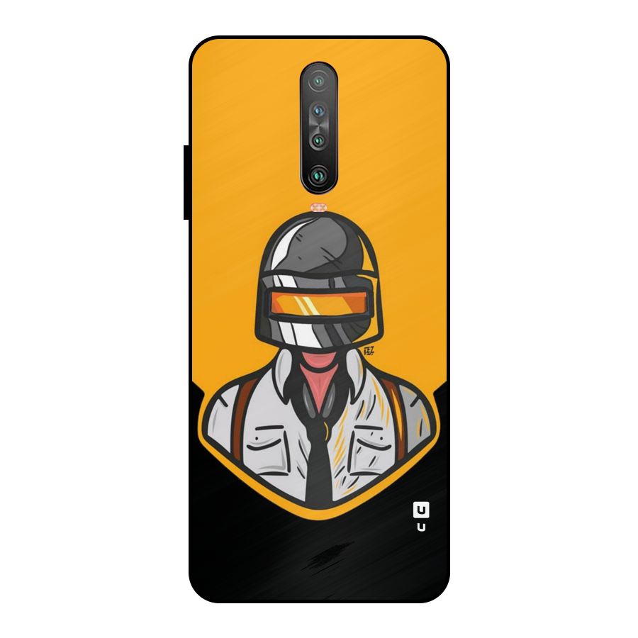 Game Lover Metal Back Case for Poco X2