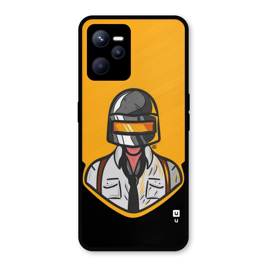 Game Lover Metal Back Case for Realme C35