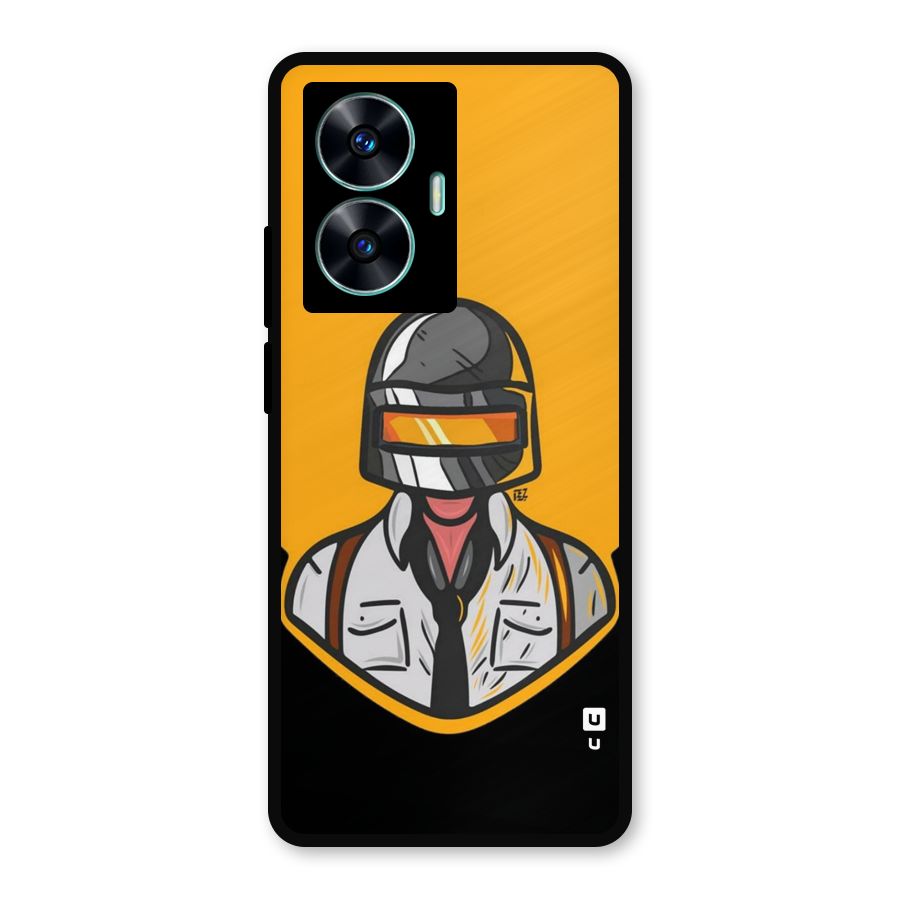 Game Lover Metal Back Case for Realme Narzo N55
