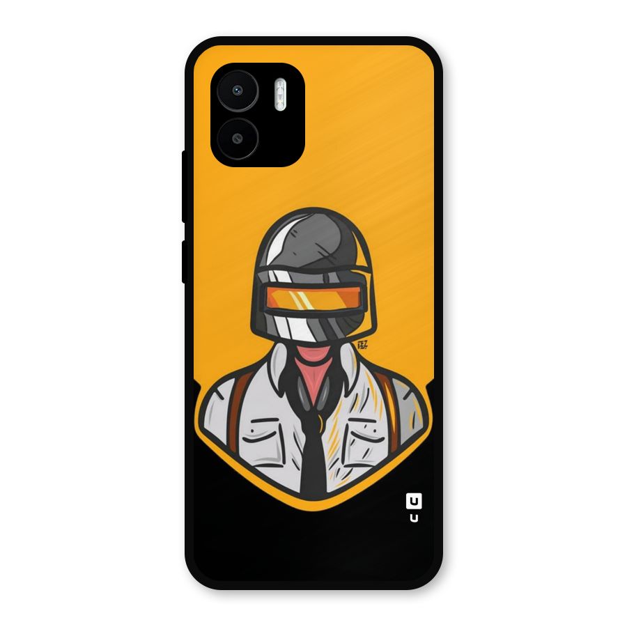 Game Lover Metal Back Case for Redmi A1