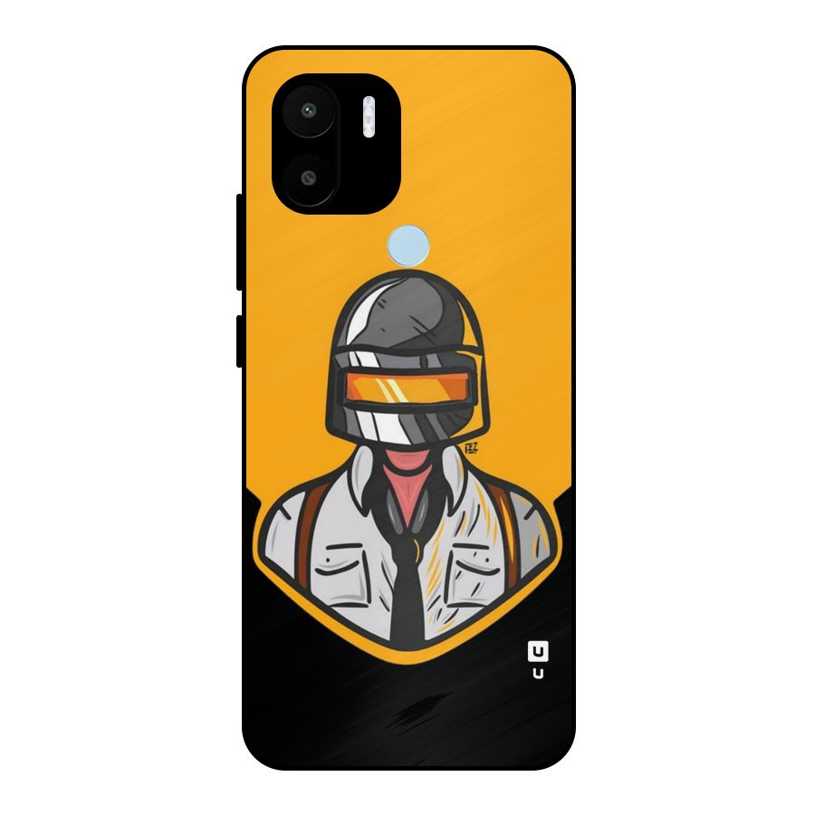 Game Lover Metal Back Case for Redmi A2 Plus