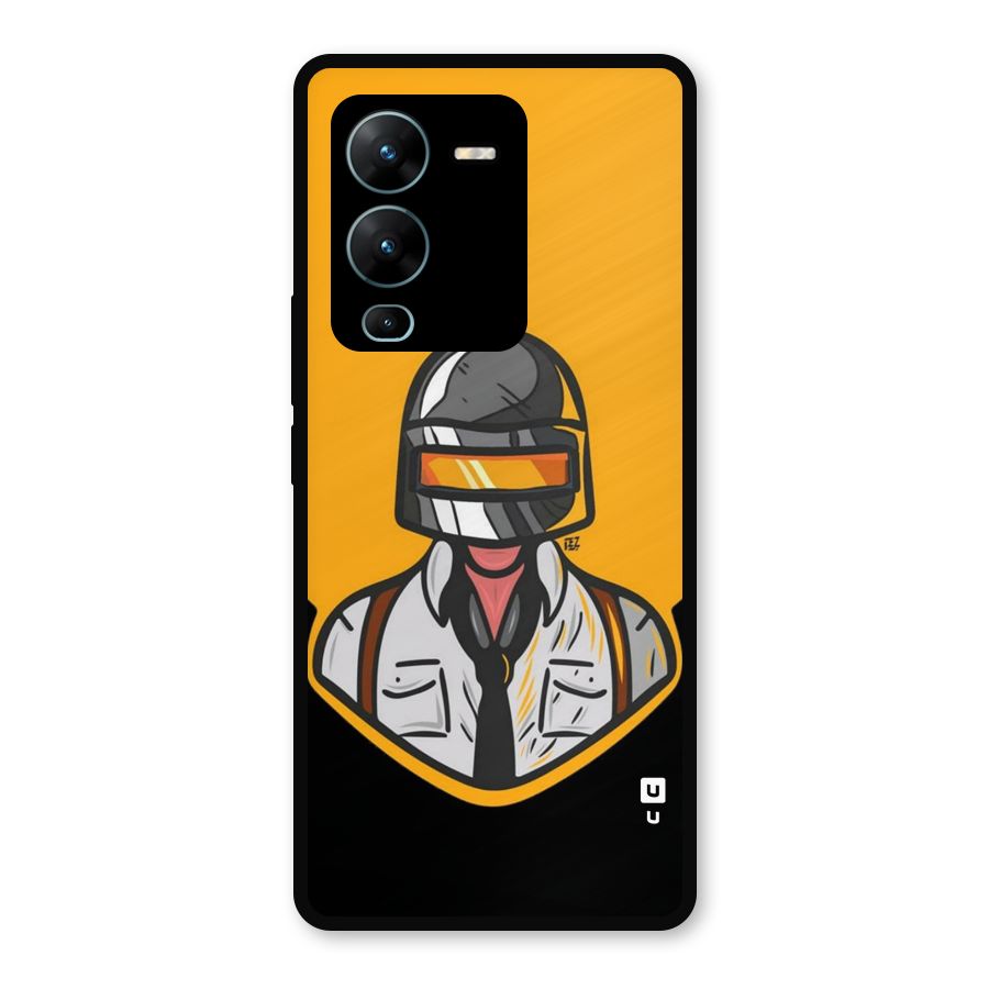 Game Lover Metal Back Case for Vivo V25 Pro
