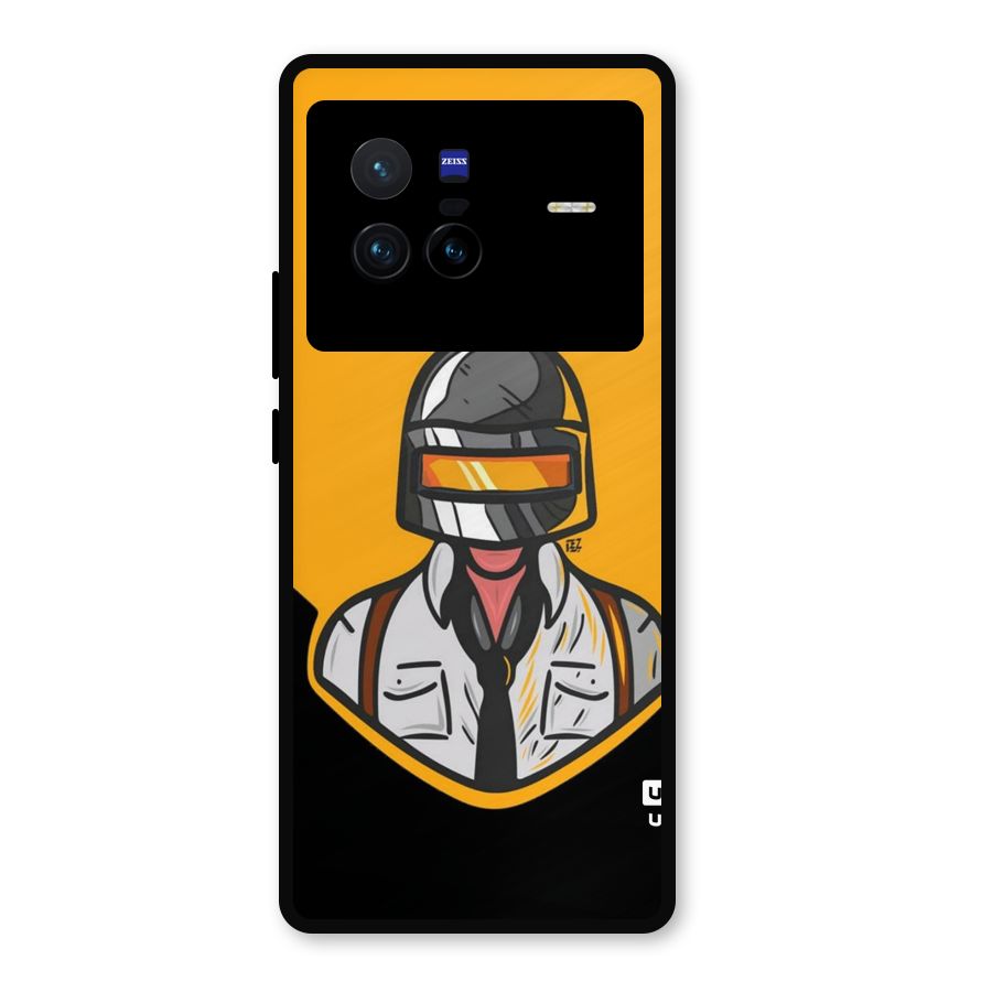 Game Lover Metal Back Case for Vivo X80