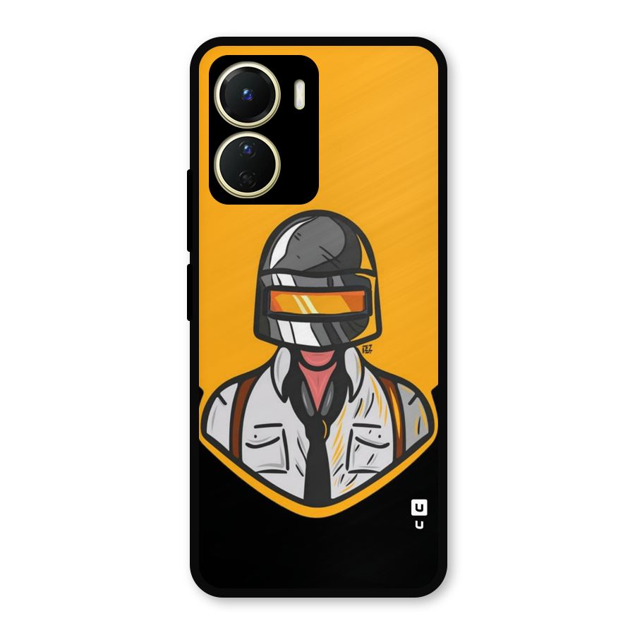 Game Lover Metal Back Case for Vivo Y16