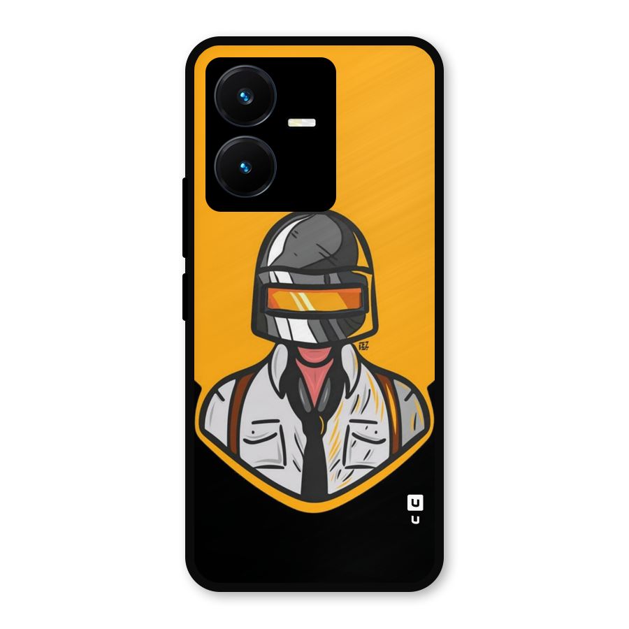Game Lover Metal Back Case for Vivo Y22