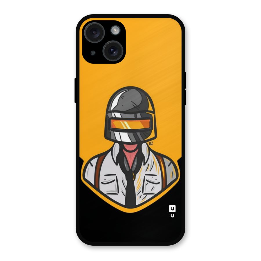 Game Lover Metal Back Case for iPhone 15 Plus