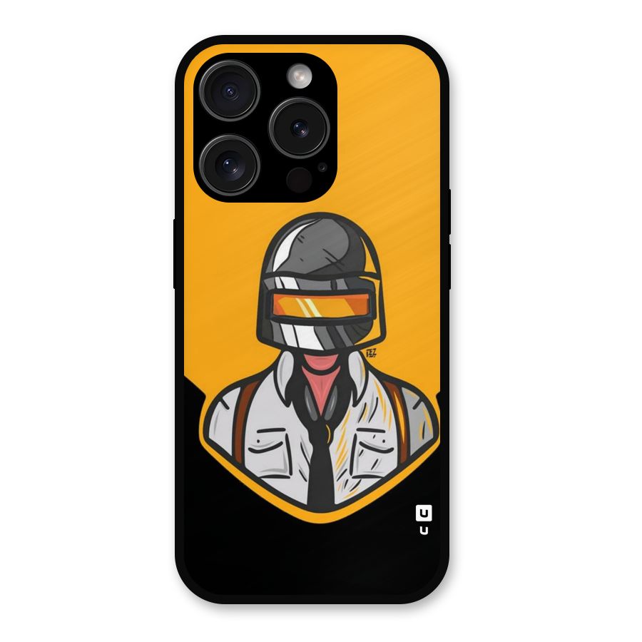 Game Lover Metal Back Case for iPhone 15 Pro