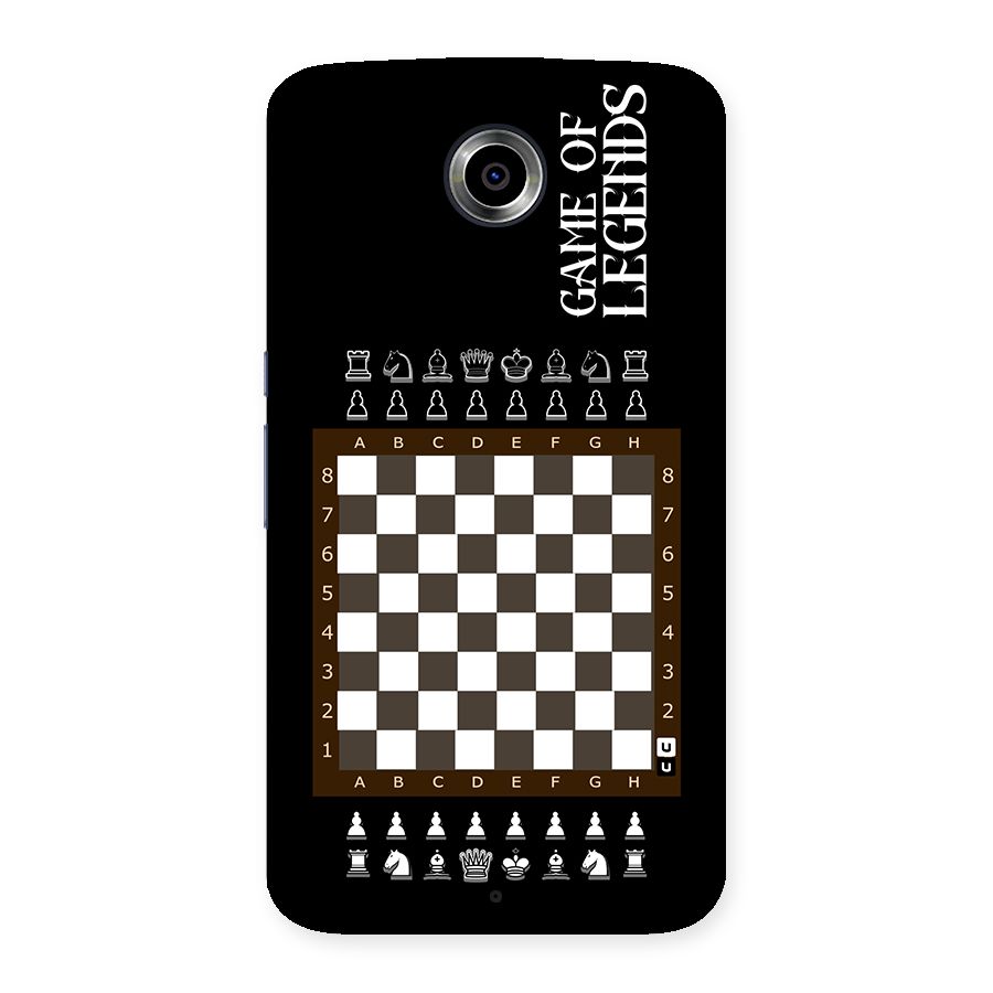 Game Of Legends Back Case for Google Nexus 6