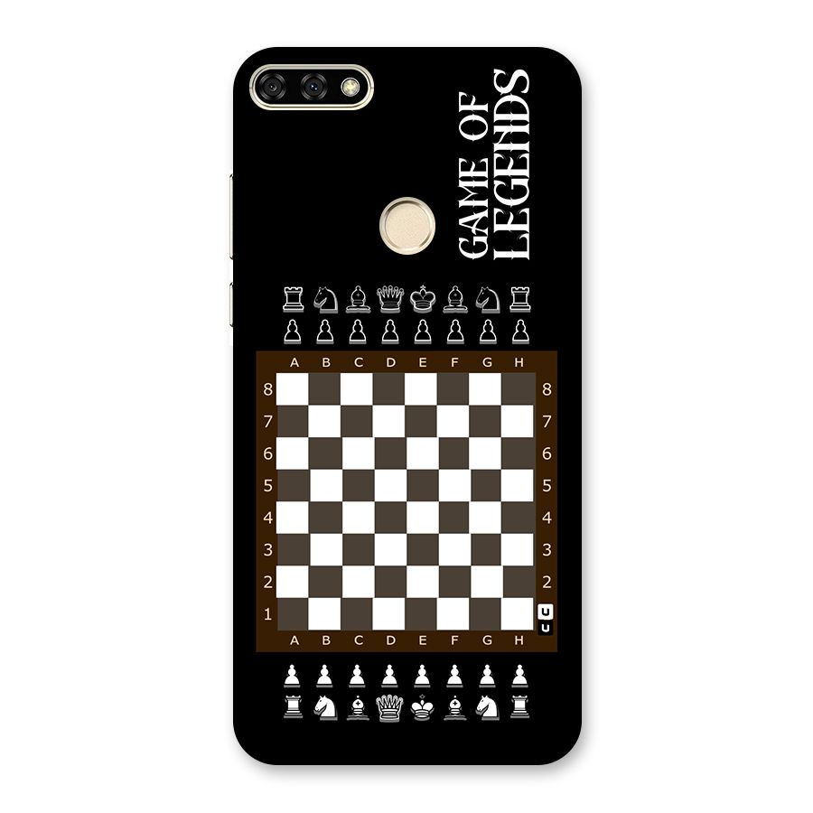 Game Of Legends Back Case for Honor 7A