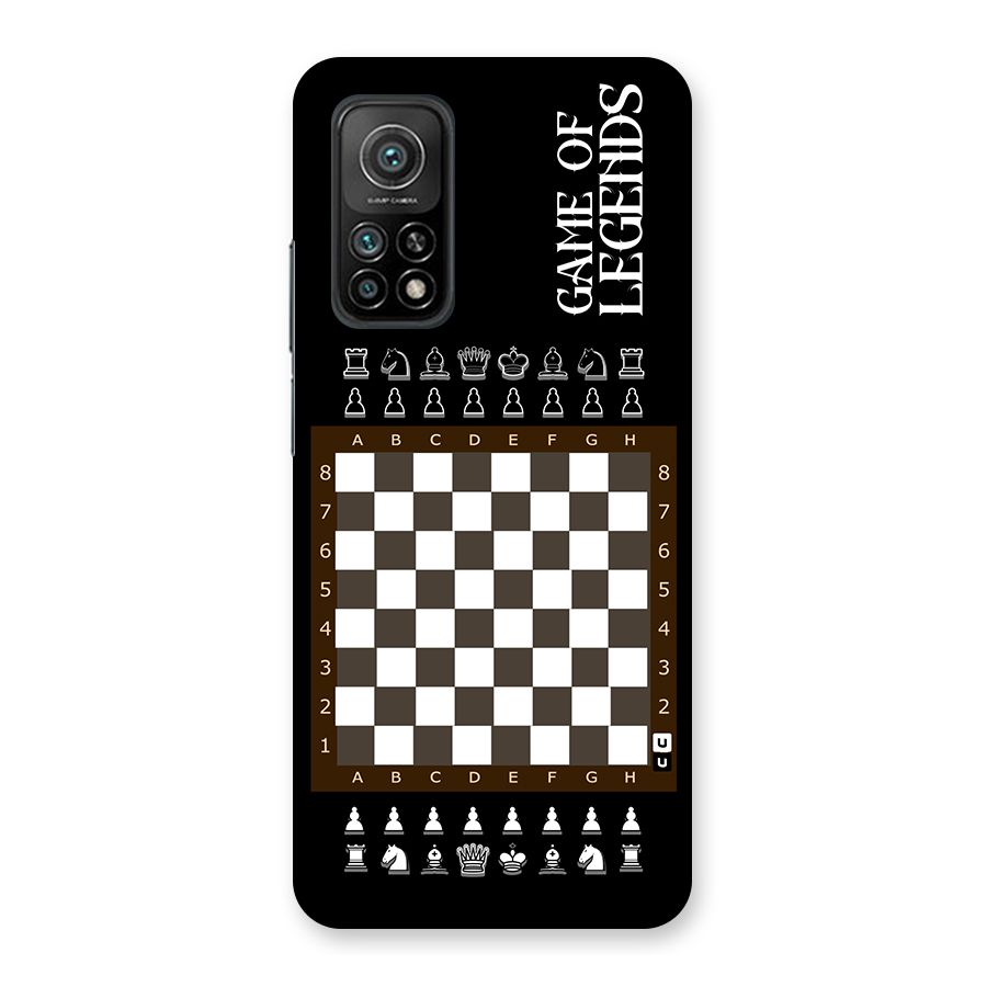 Game Of Legends Back Case for Mi 10T 5G