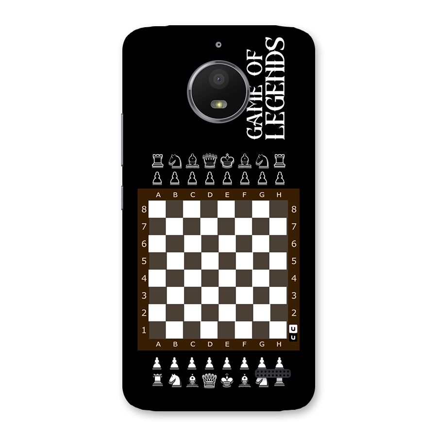 Game Of Legends Back Case for Moto E4