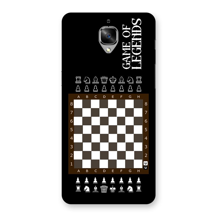 Game Of Legends Back Case for OnePlus 3