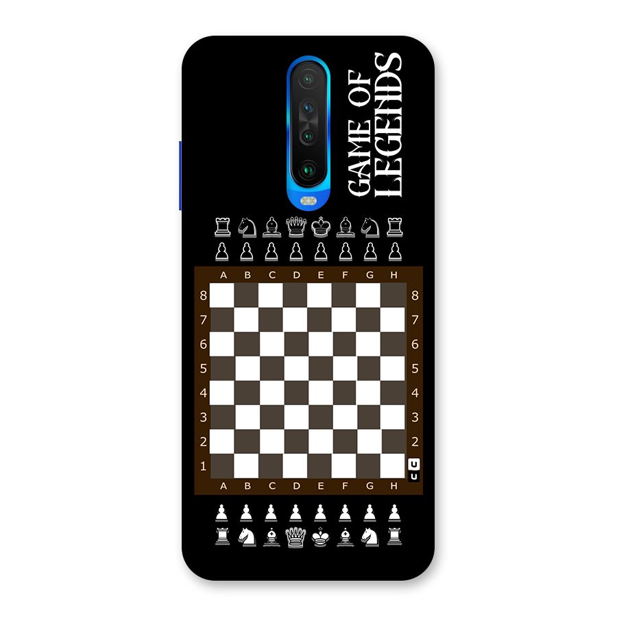 Game Of Legends Back Case for Poco X2