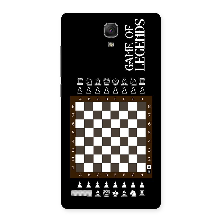Game Of Legends Back Case for Redmi Note