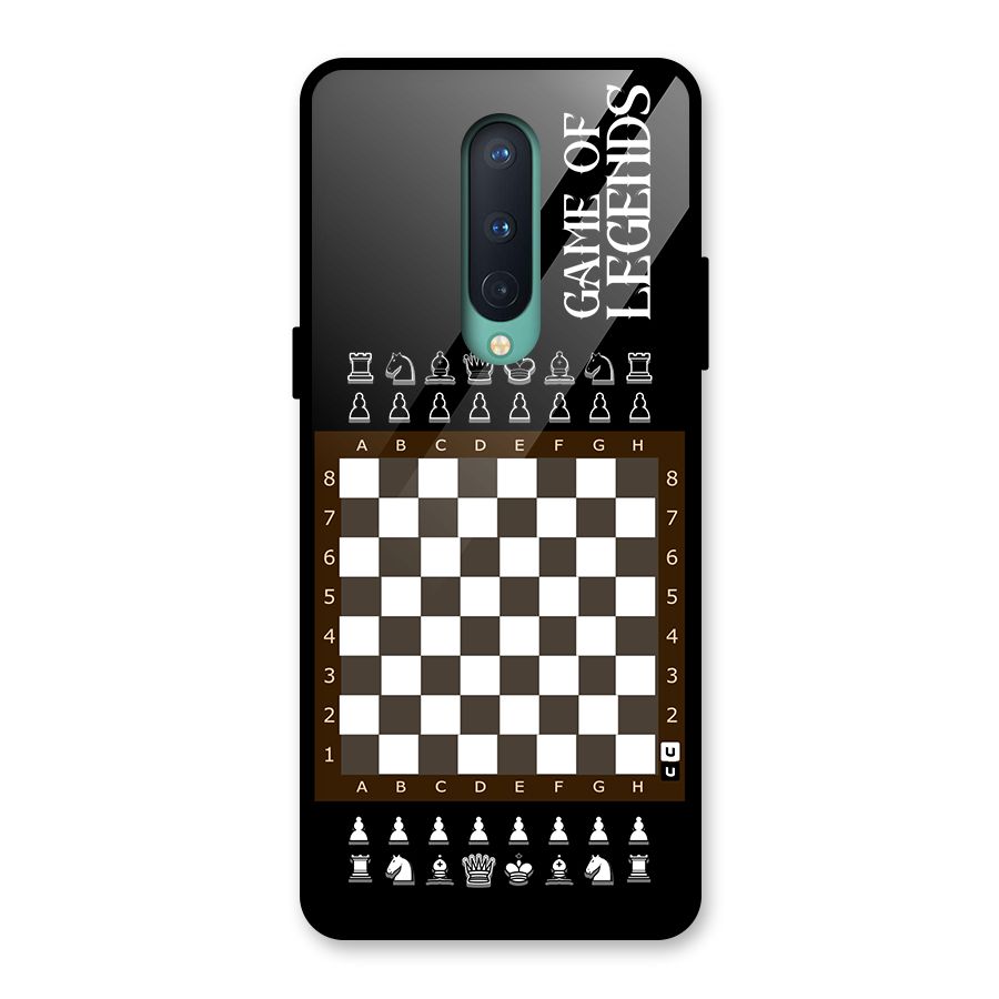 Game Of Legends Glass Back Case for OnePlus 8