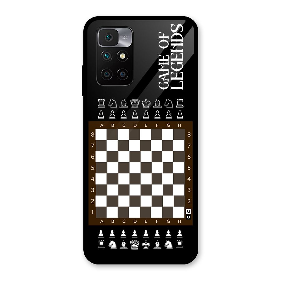 Game Of Legends Glass Back Case for Redmi 10 Prime