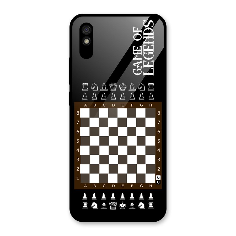 Game Of Legends Glass Back Case for Redmi 9A