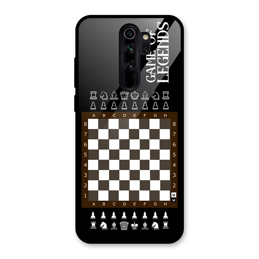 Game Of Legends Glass Back Case for Redmi Note 8 Pro