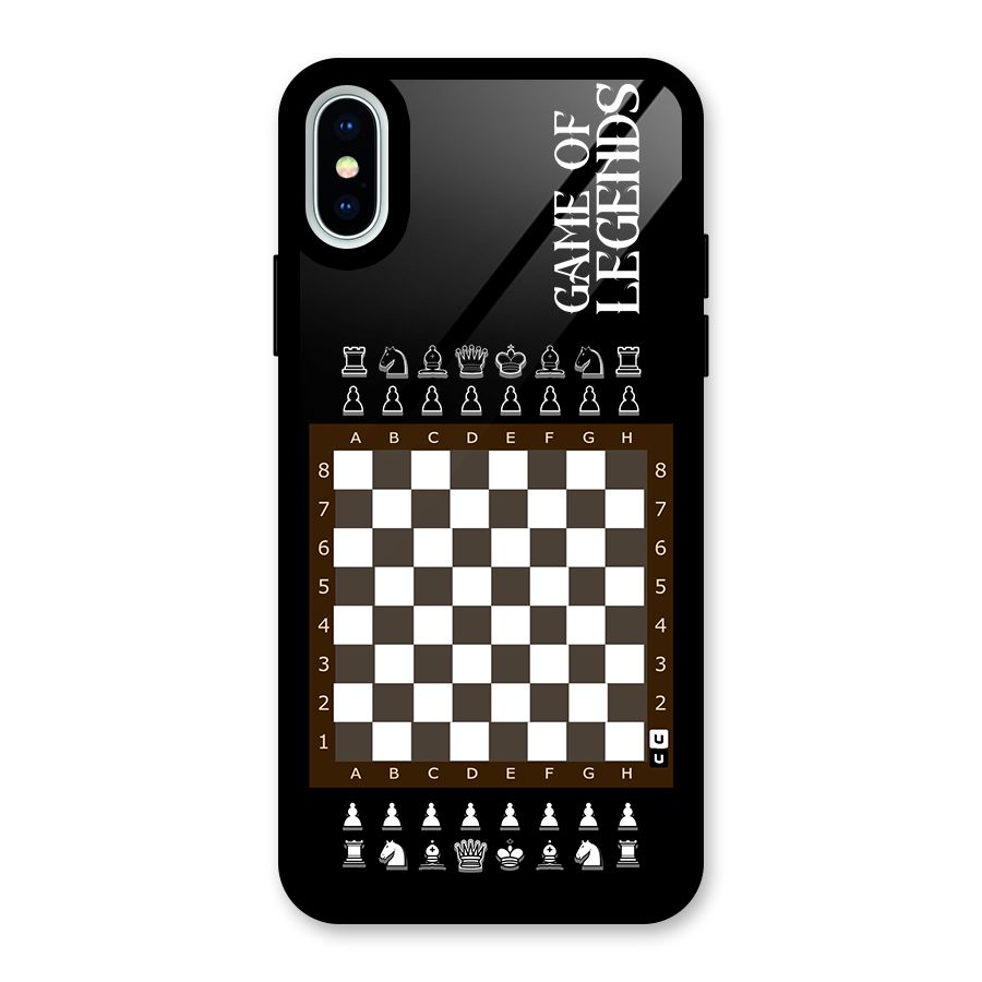 Game Of Legends Glass Back Case for iPhone X