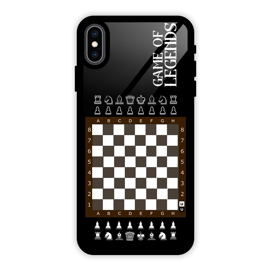 Game Of Legends Glass Back Case for iPhone XS Max