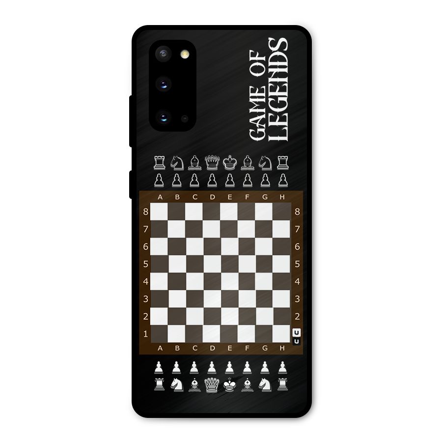 Game Of Legends Metal Back Case for Galaxy S20