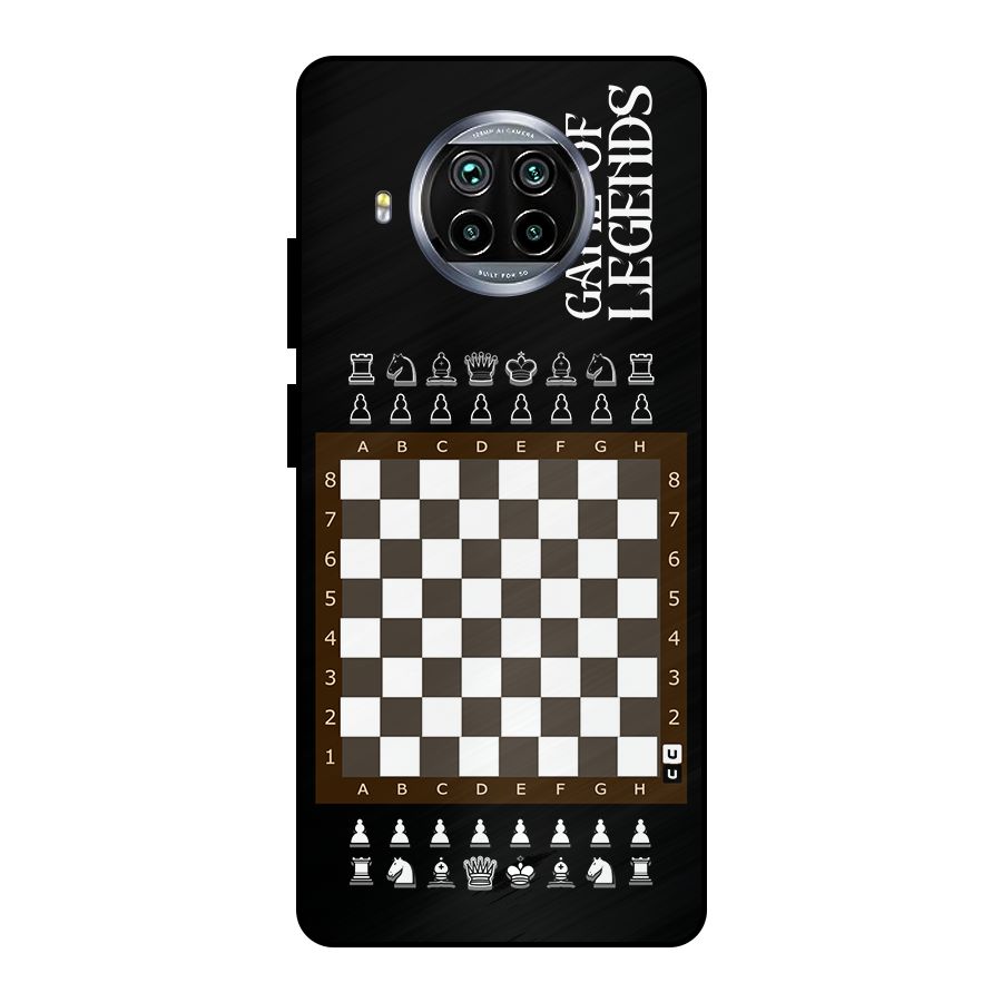 Game Of Legends Metal Back Case for Mi 10i