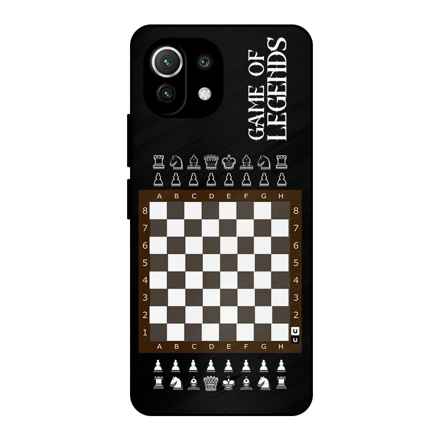 Game Of Legends Metal Back Case for Mi 11 Lite NE 5G