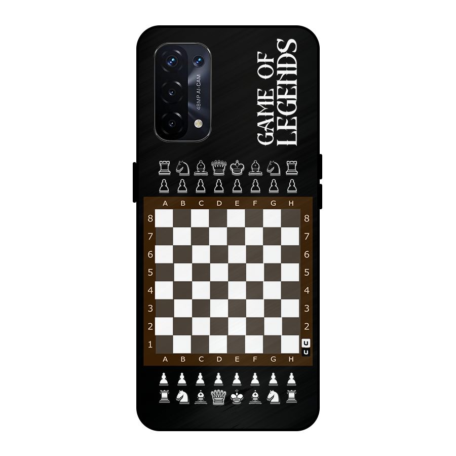 Game Of Legends Metal Back Case for Oppo A74 5G
