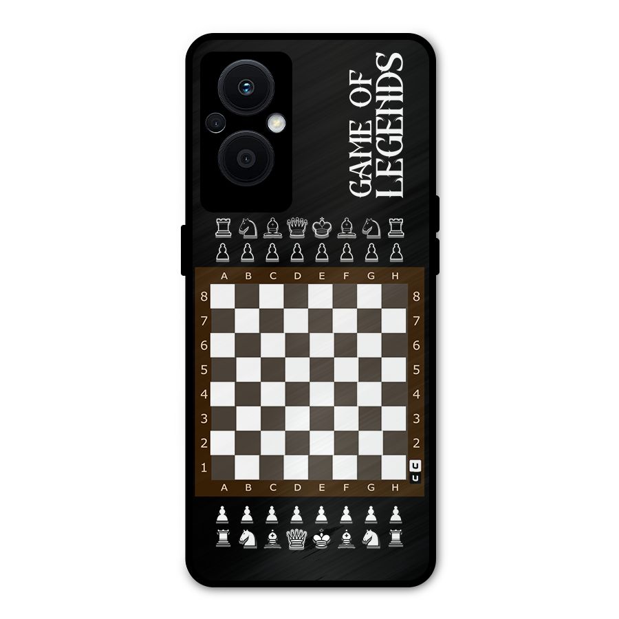 Game Of Legends Metal Back Case for Oppo F21 Pro 5G