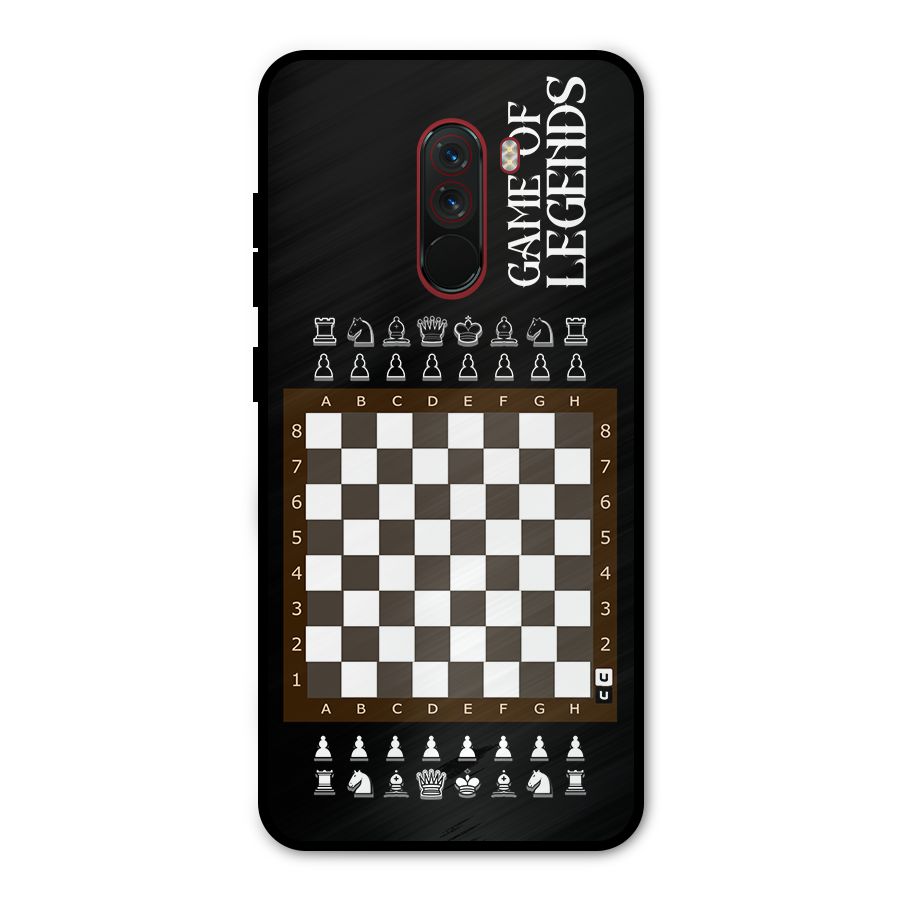 Game Of Legends Metal Back Case for Poco F1