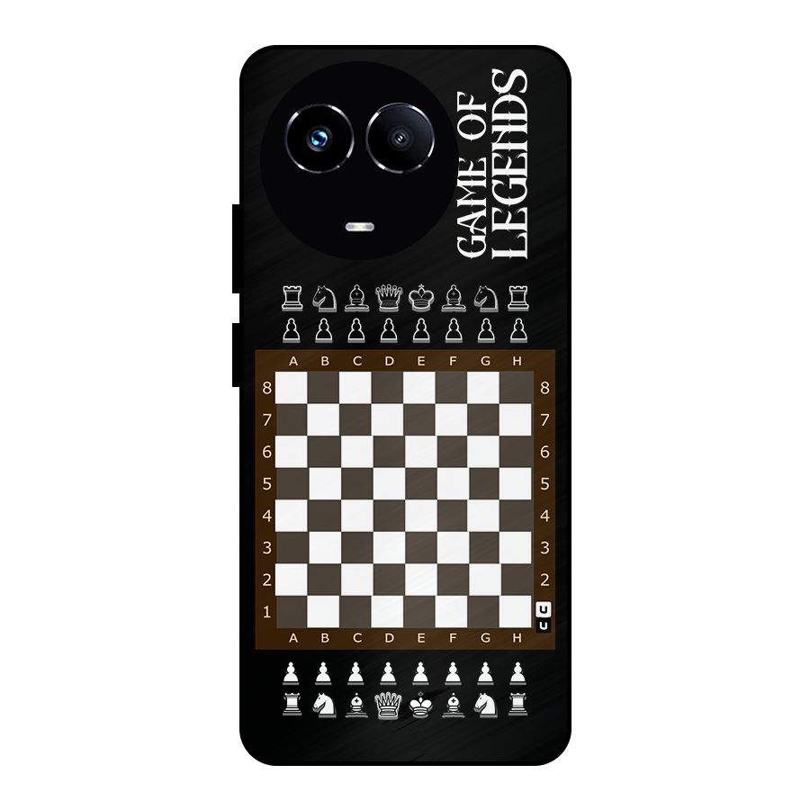 Game Of Legends Metal Back Case for Realme 11X