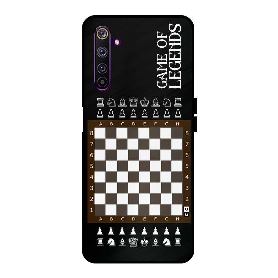 Game Of Legends Metal Back Case for Realme 6 Pro