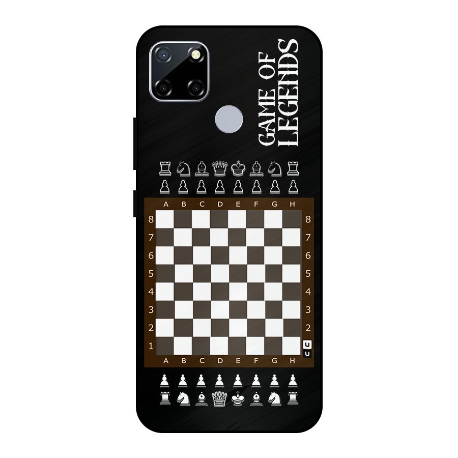 Game Of Legends Metal Back Case for Realme Narzo 20