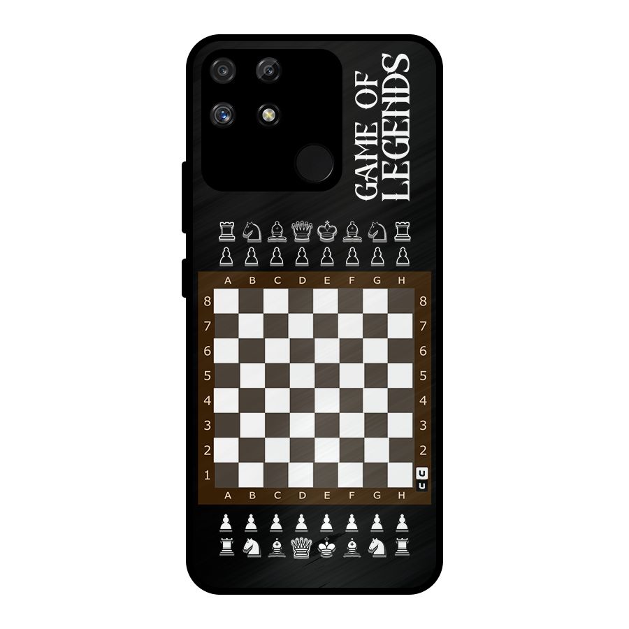 Game Of Legends Metal Back Case for Realme Narzo 50A